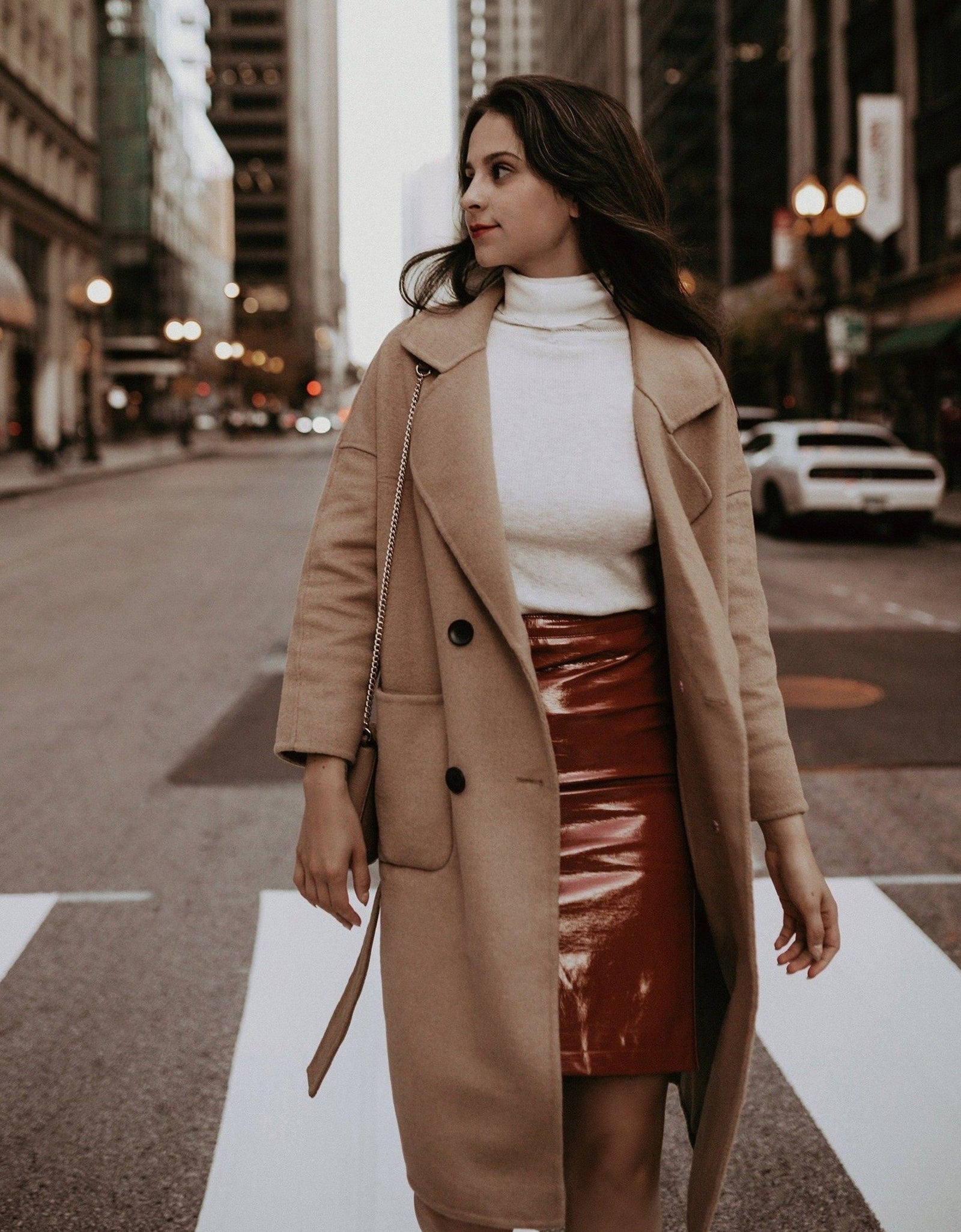 Serena Double Breasted Trench Coat