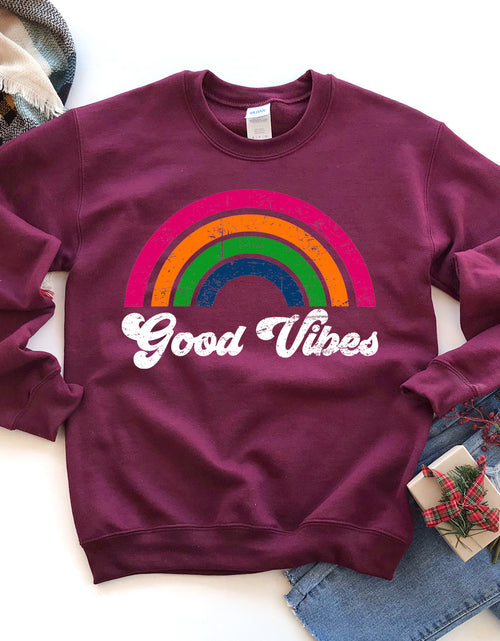 Load image into Gallery viewer, Good Vibes Sweatshirt
