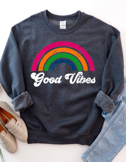 Load image into Gallery viewer, Good Vibes Sweatshirt
